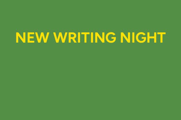New Writing Night